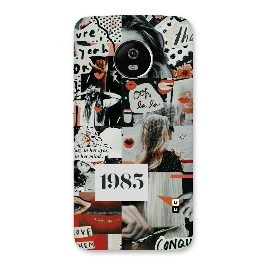 Retro Pattern Back Case for Moto G5