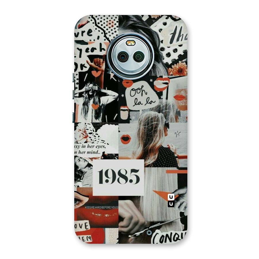 Retro Pattern Back Case for Moto X4