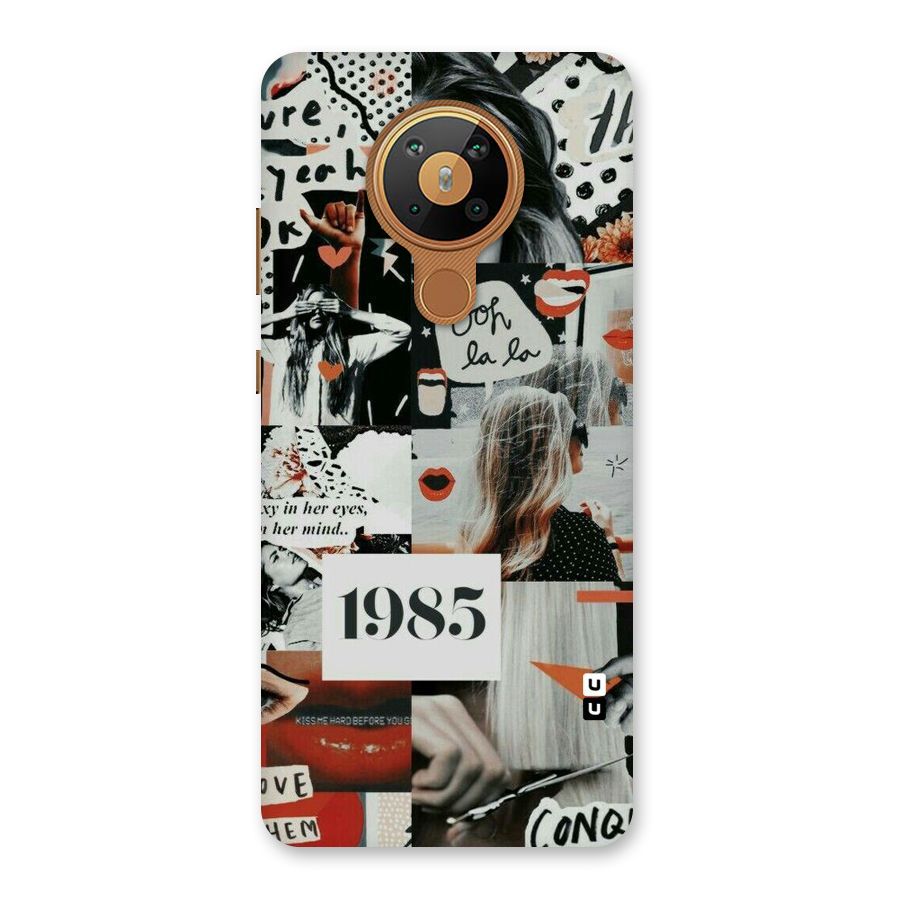 Retro Pattern Back Case for Nokia 5.3