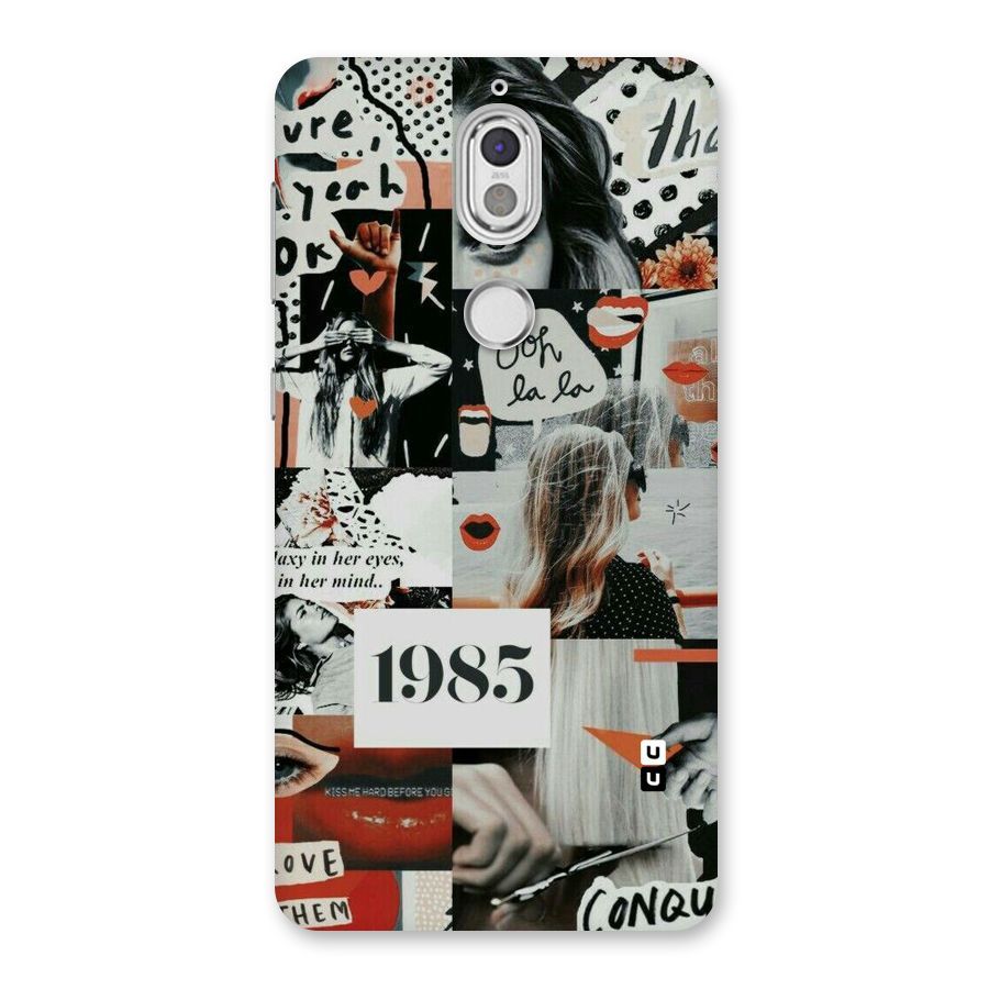 Retro Pattern Back Case for Nokia 7