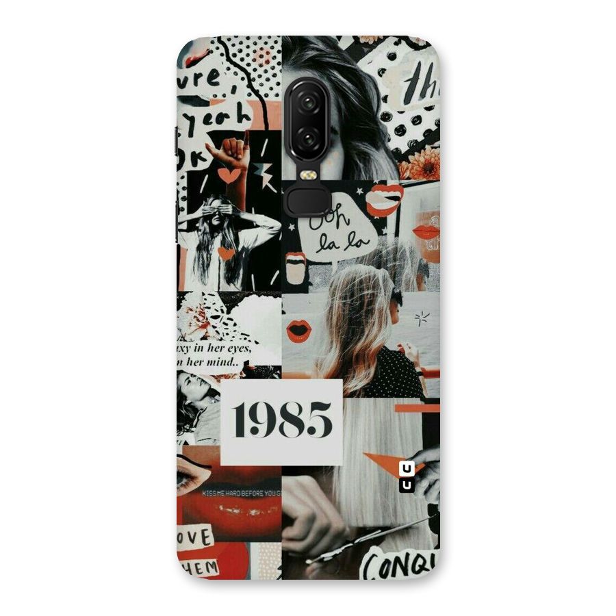 Retro Pattern Back Case for OnePlus 6