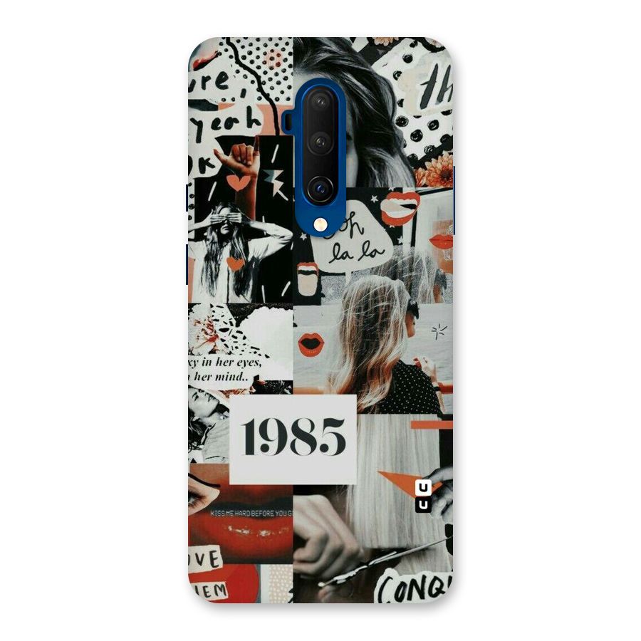 Retro Pattern Back Case for OnePlus 7T Pro