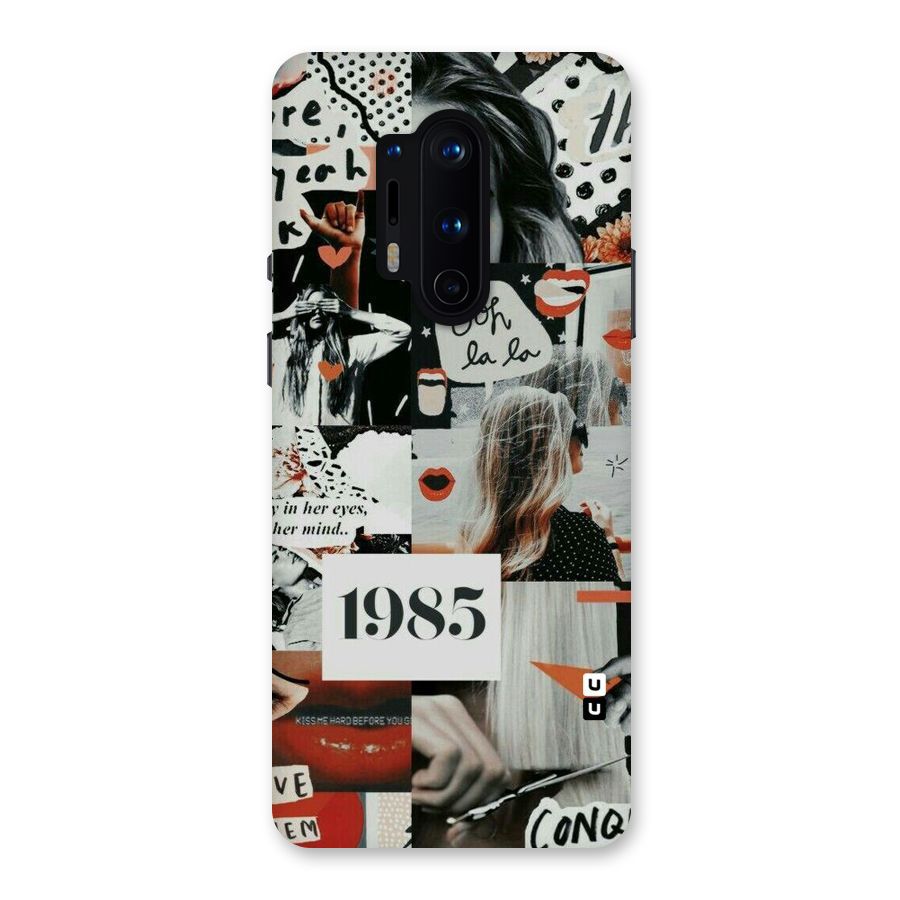 Retro Pattern Back Case for OnePlus 8 Pro