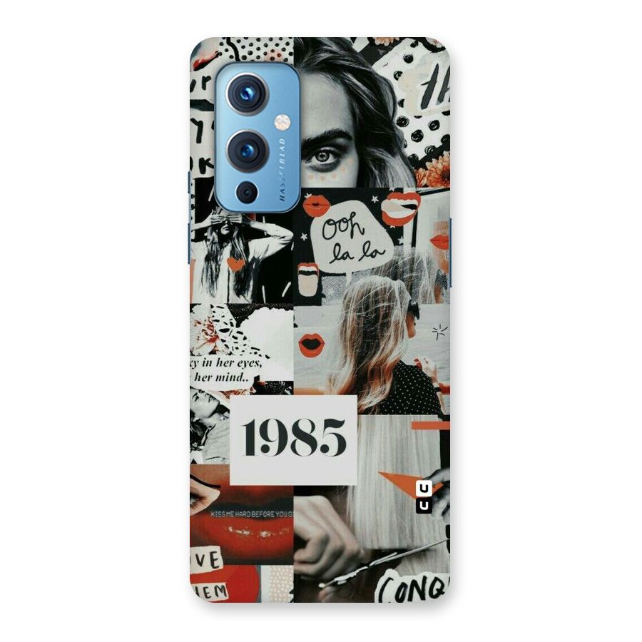 Retro Pattern Back Case for OnePlus 9