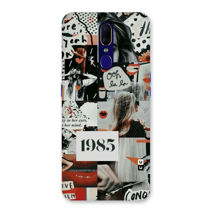 Retro Pattern Back Case for Oppo A9