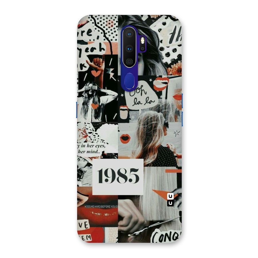 Retro Pattern Back Case for Oppo A9 (2020)