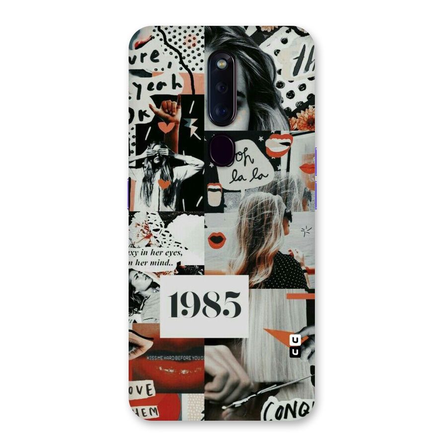 Retro Pattern Back Case for Oppo F11 Pro