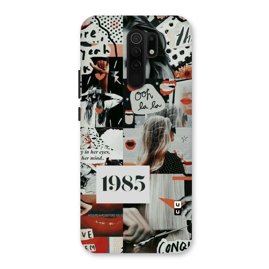 Retro Pattern Back Case for Poco M2