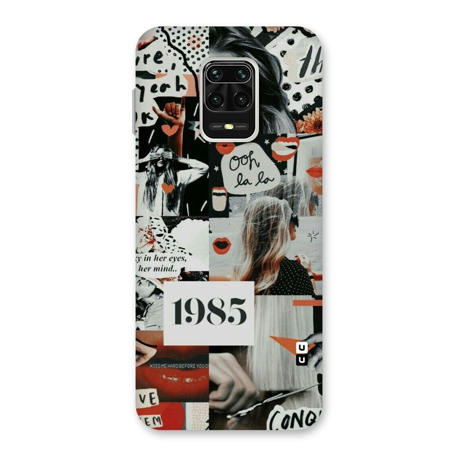 Retro Pattern Back Case for Poco M2 Pro