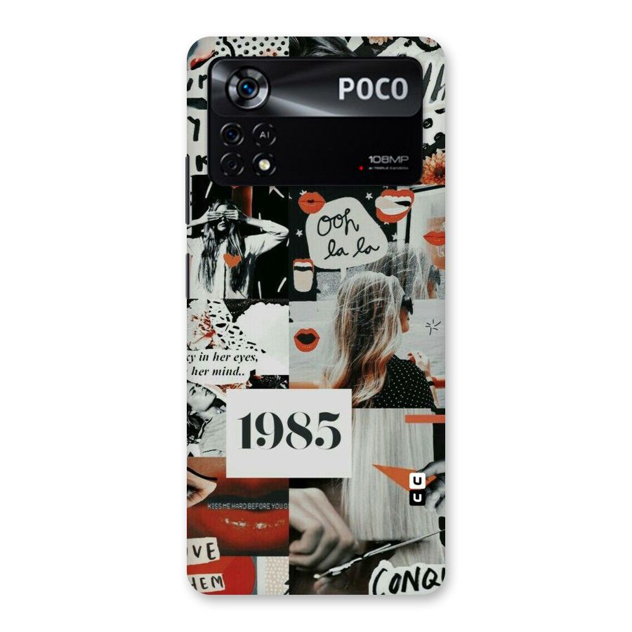 Retro Pattern Back Case for Poco X4 Pro 5G