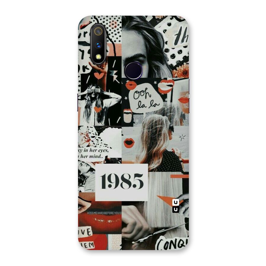 Retro Pattern Back Case for Realme 3 Pro
