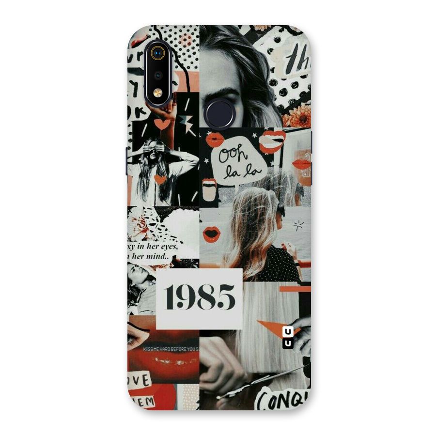 Retro Pattern Back Case for Realme 3i
