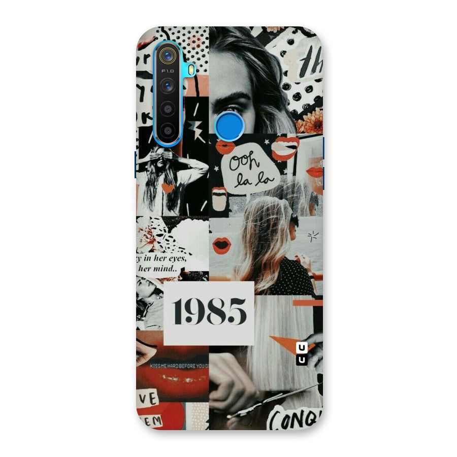Retro Pattern Back Case for Realme 5