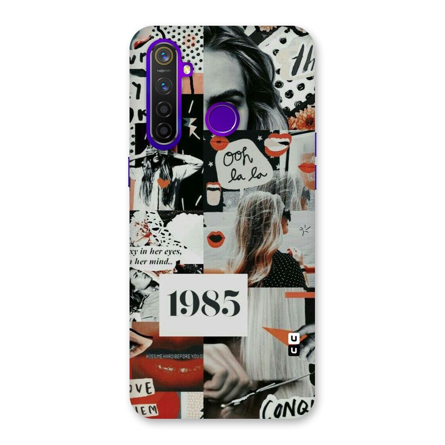 Retro Pattern Back Case for Realme 5 Pro