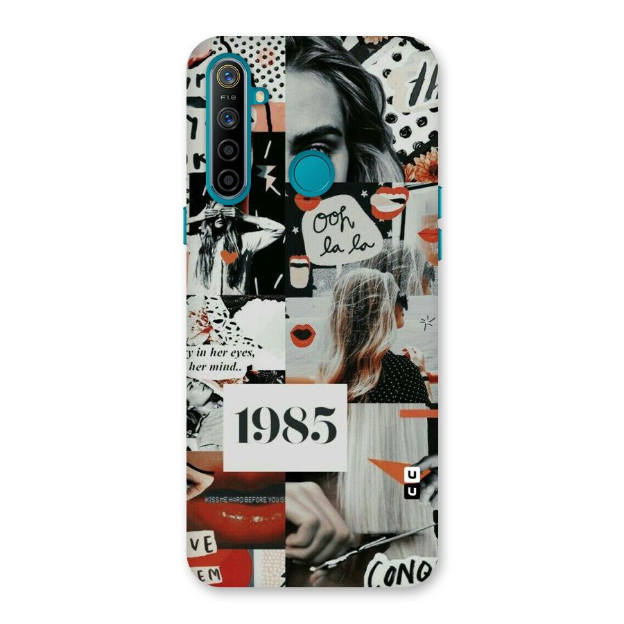 Retro Pattern Back Case for Realme 5i