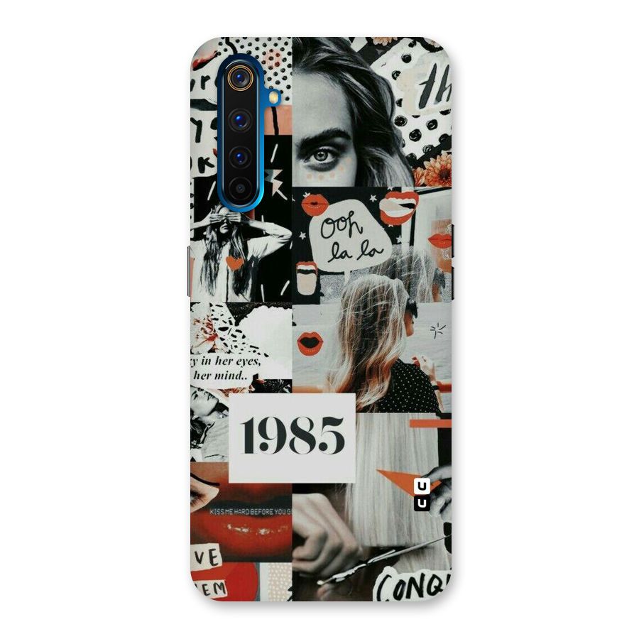 Retro Pattern Back Case for Realme 6 Pro