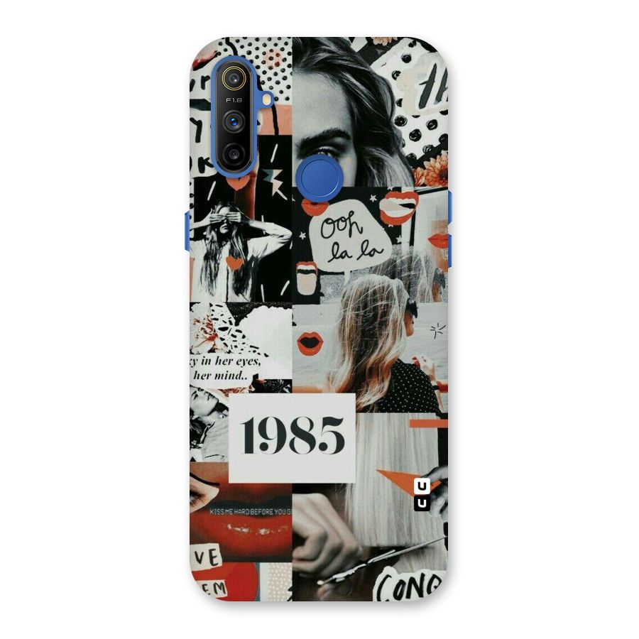 Retro Pattern Back Case for Realme Narzo 10A