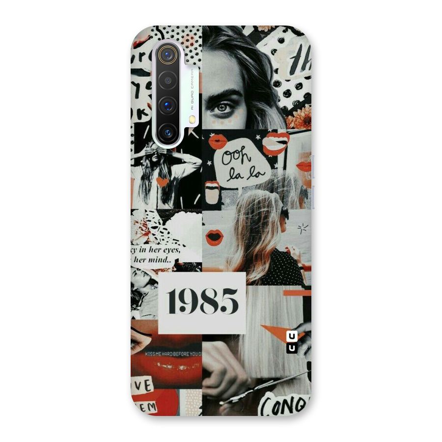Retro Pattern Back Case for Realme X3