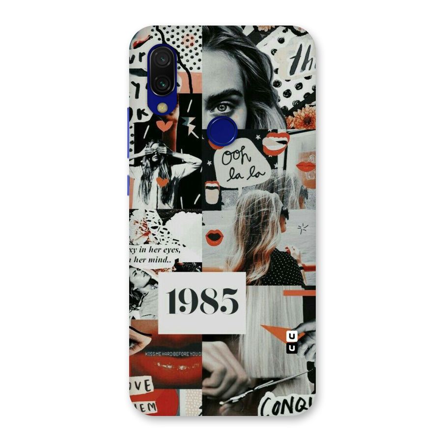 Retro Pattern Back Case for Redmi 7