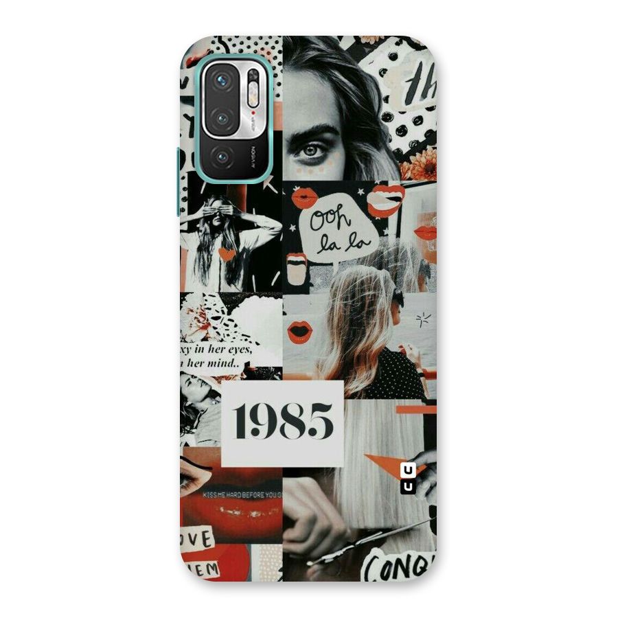 Retro Pattern Back Case for Redmi Note 10T 5G