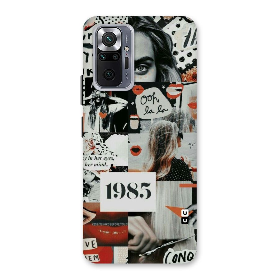 Retro Pattern Back Case for Redmi Note 10 Pro Max