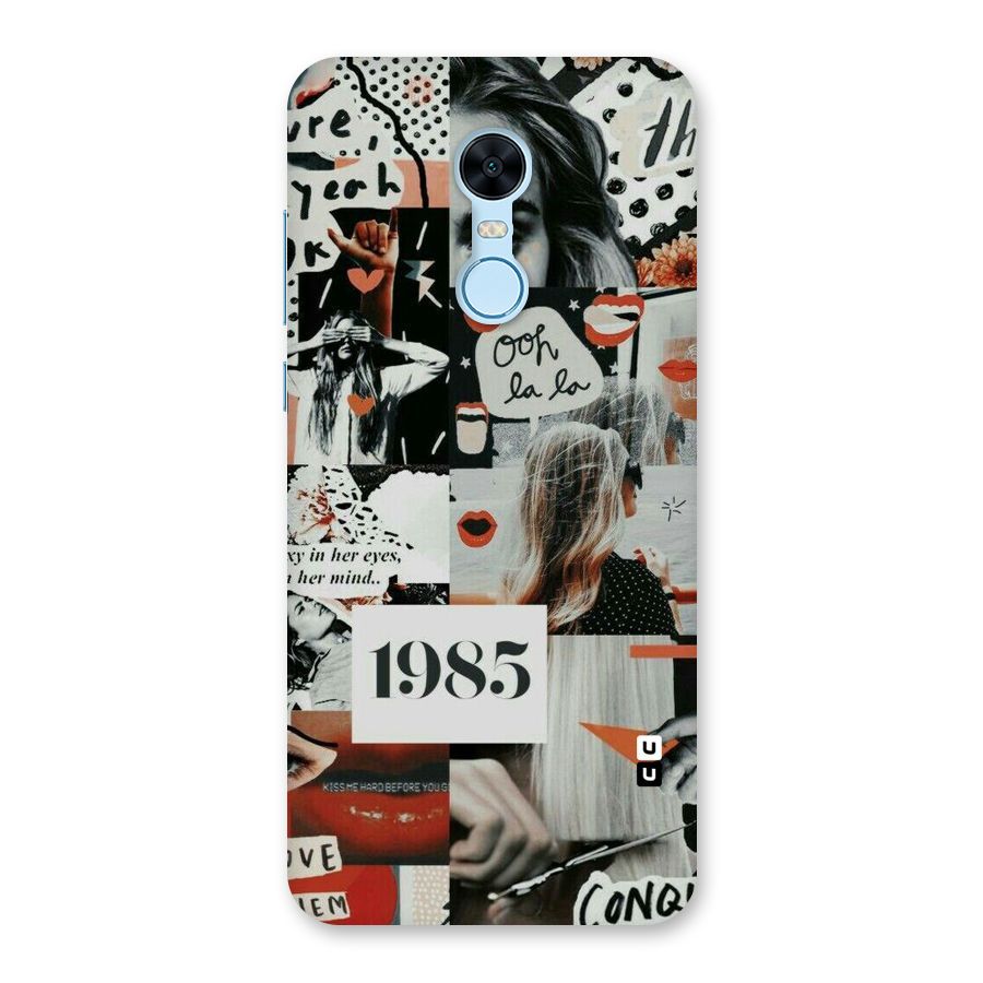 Retro Pattern Back Case for Redmi Note 5