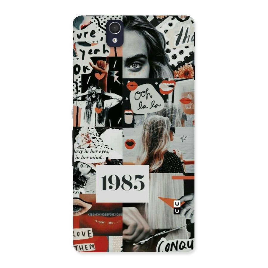 Retro Pattern Back Case for Sony Xperia Z