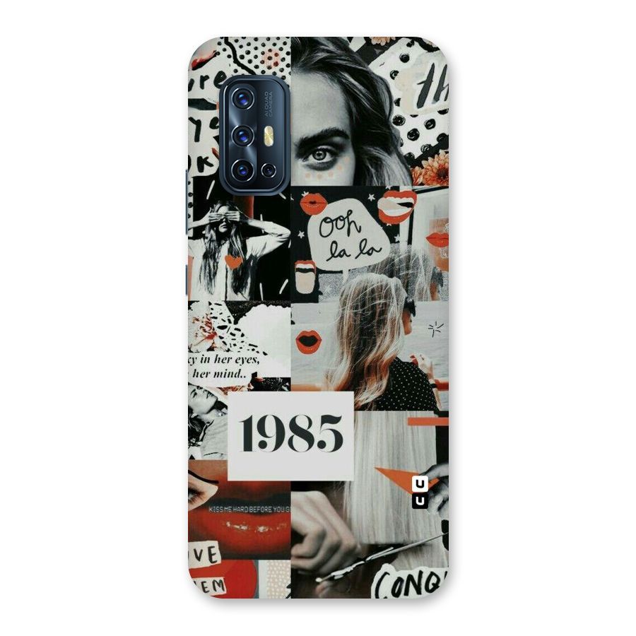 Retro Pattern Back Case for Vivo V17