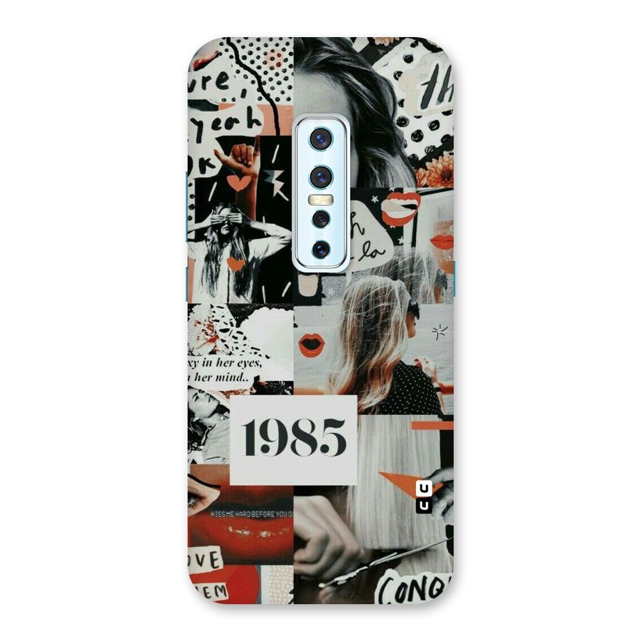 Retro Pattern Back Case for Vivo V17 Pro