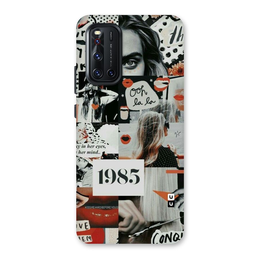 Retro Pattern Back Case for Vivo V19