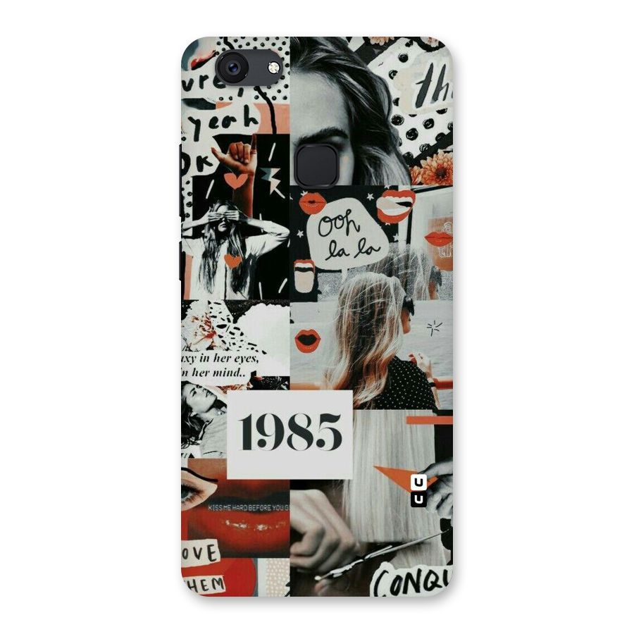 Retro Pattern Back Case for Vivo V7 Plus