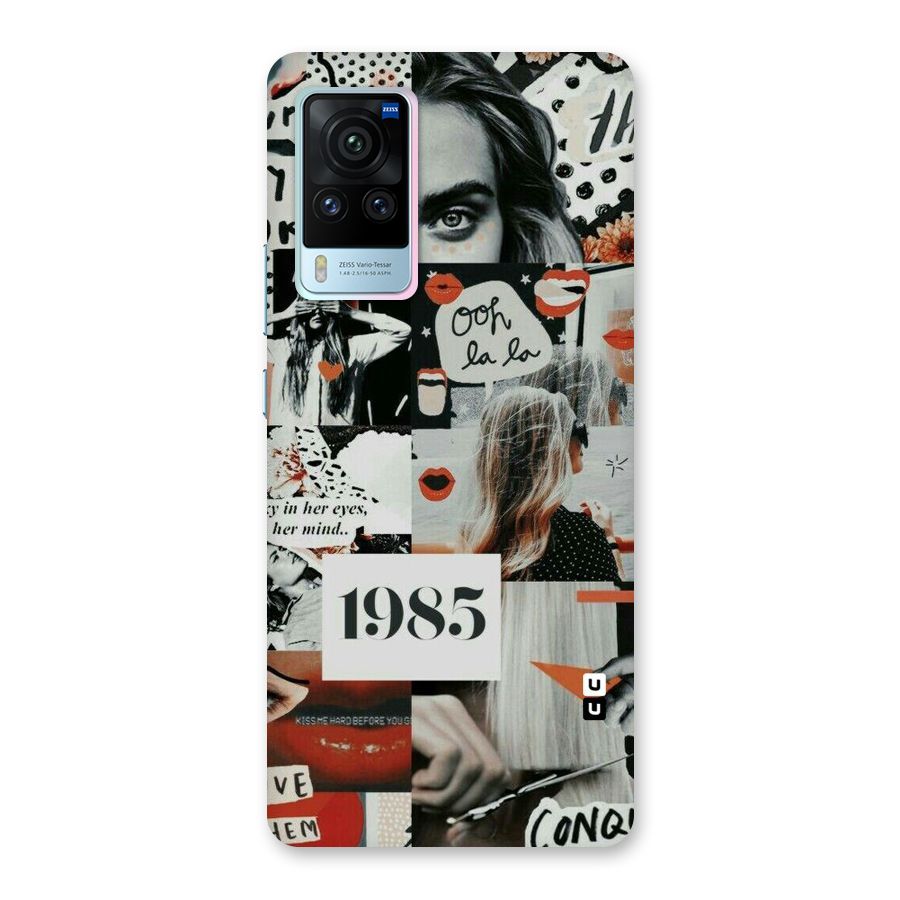 Retro Pattern Back Case for Vivo X60 Pro