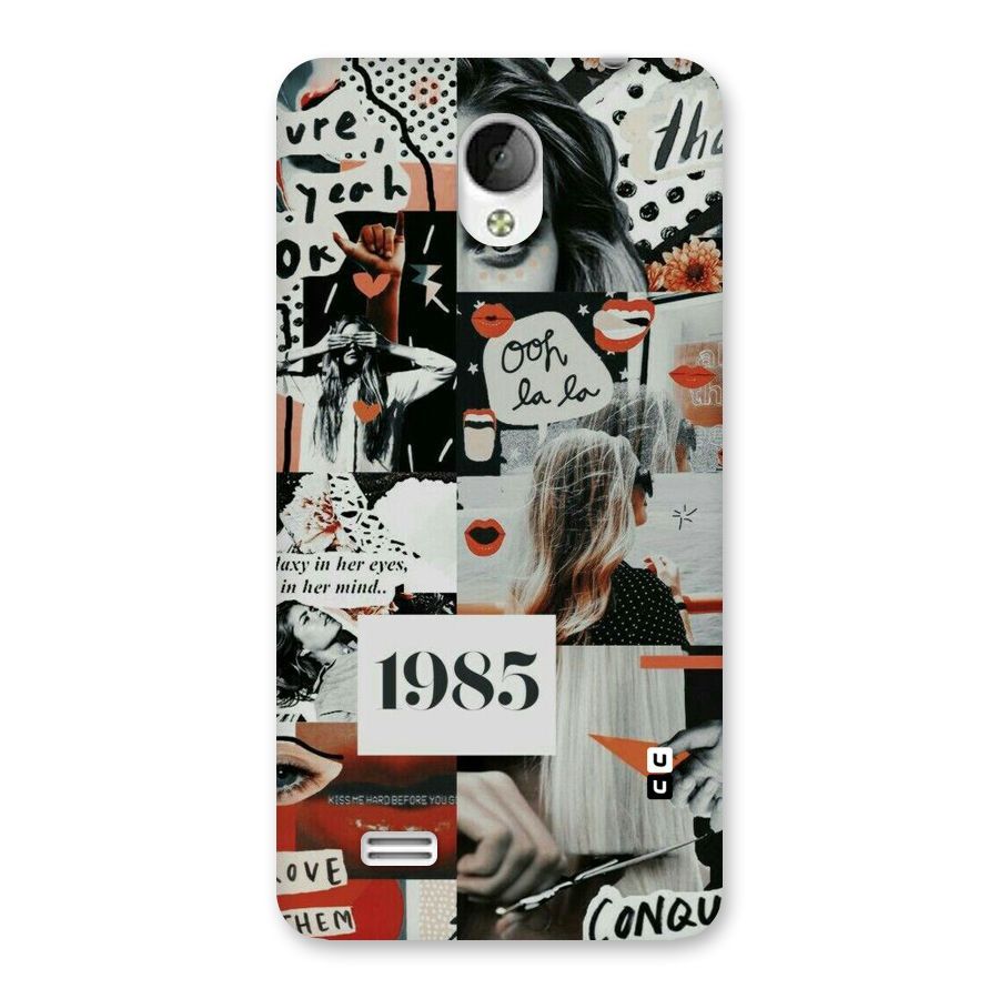 Retro Pattern Back Case for Vivo Y21