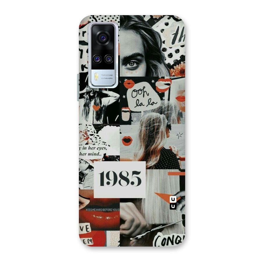 Retro Pattern Back Case for Vivo Y31