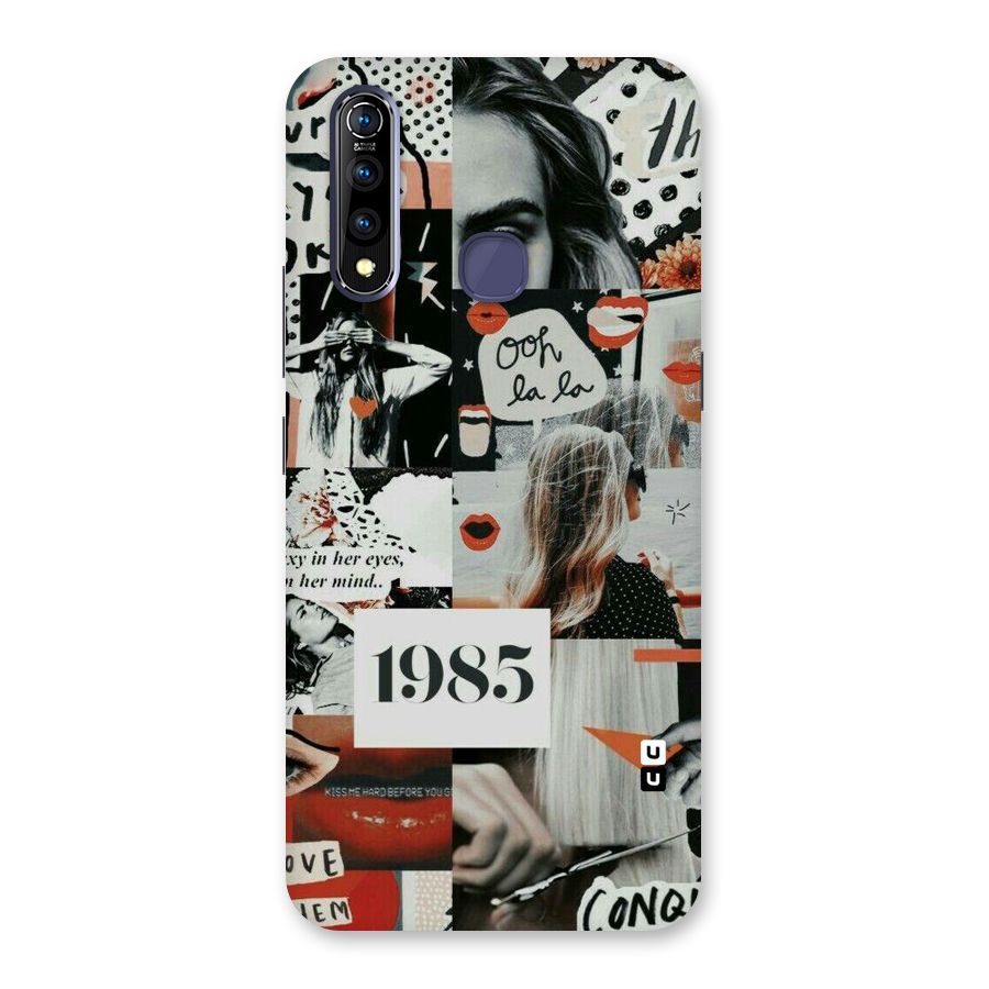 Retro Pattern Back Case for Vivo Z1 Pro