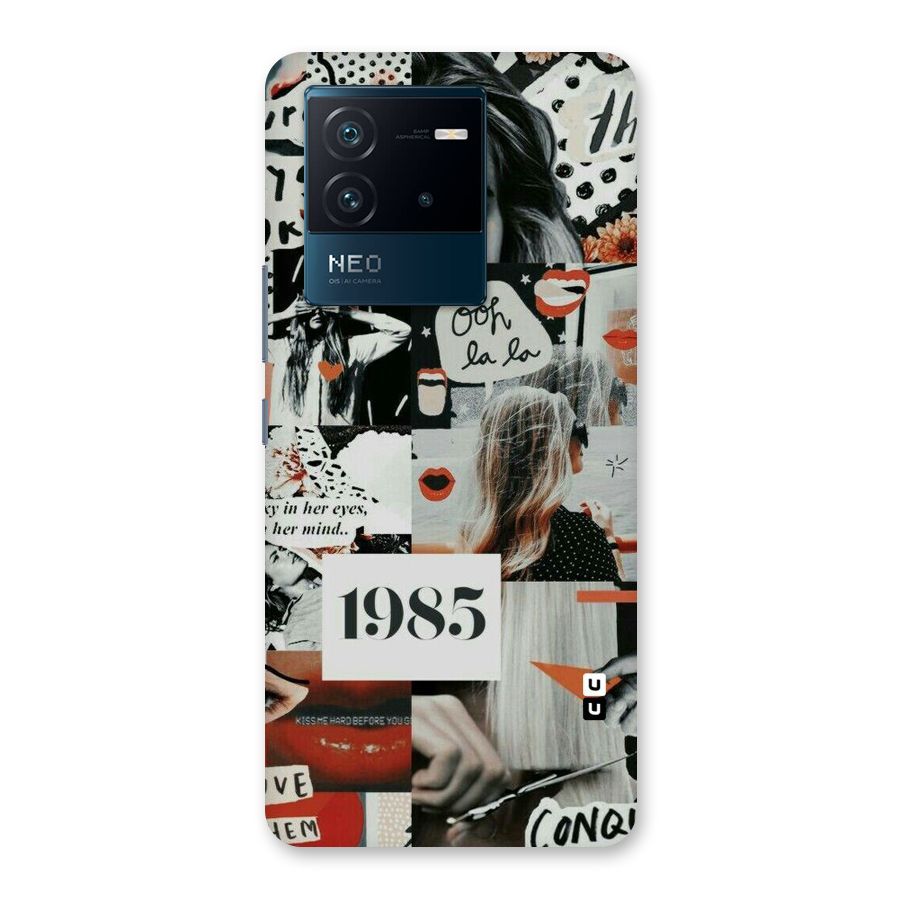 Retro Pattern Back Case for Vivo iQOO Neo 6 5G