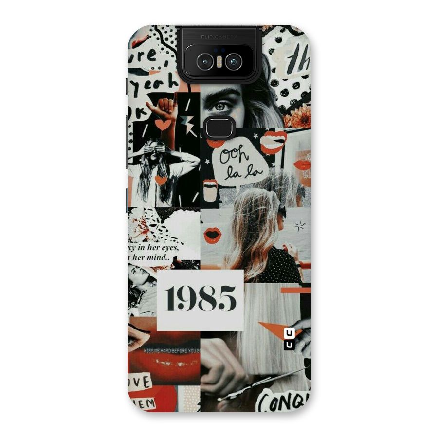 Retro Pattern Back Case for Zenfone 6z