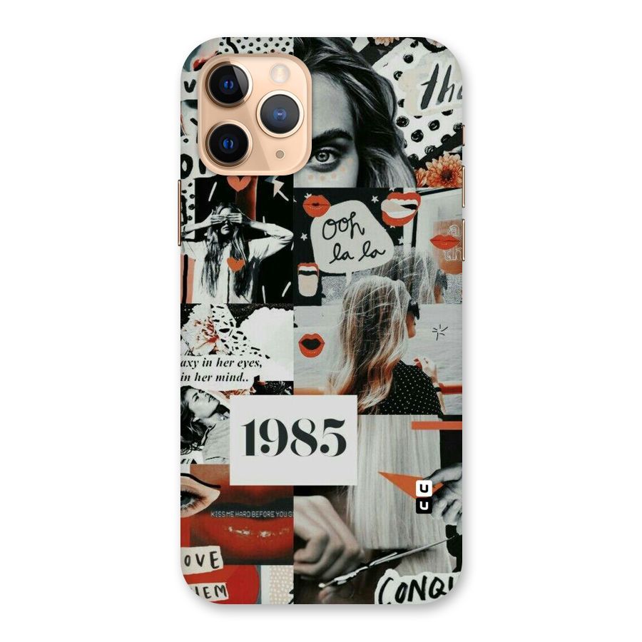 Retro Pattern Back Case for iPhone 11 Pro