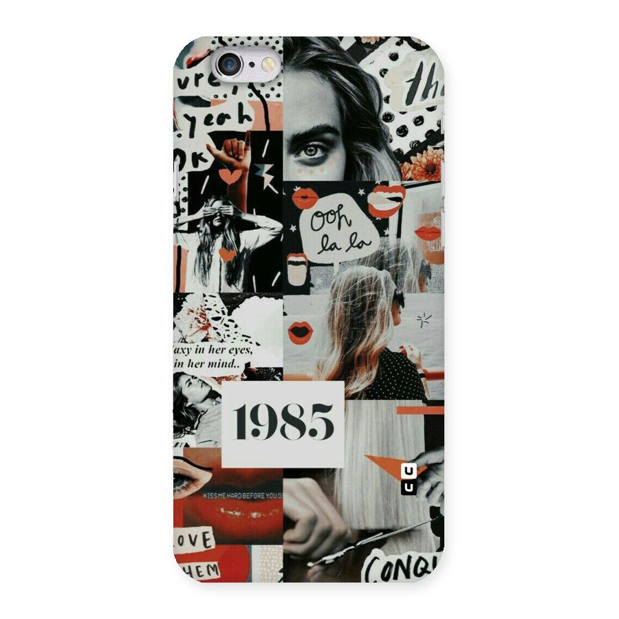 Retro Pattern Back Case for iPhone 6 6S