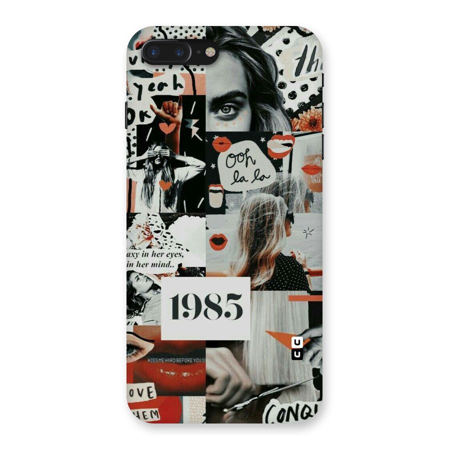 Retro Pattern Back Case for iPhone 7 Plus