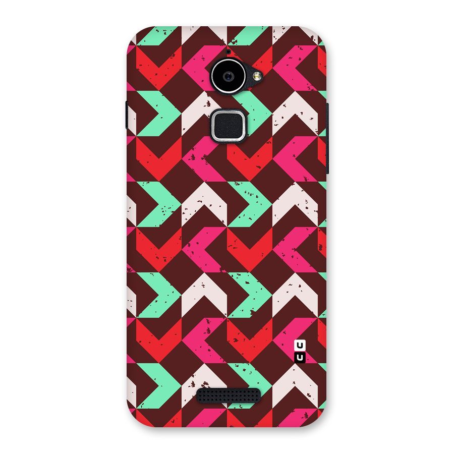 Retro Red Pink Pattern Back Case for Coolpad Note 3 Lite