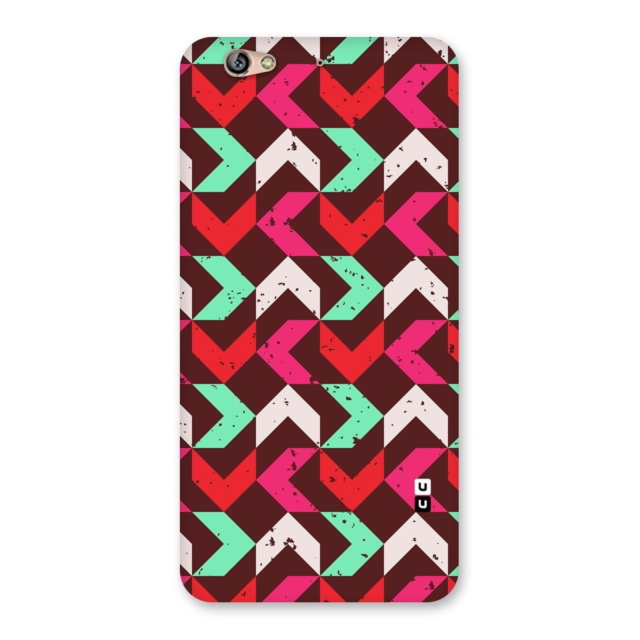 Retro Red Pink Pattern Back Case for Gionee S6