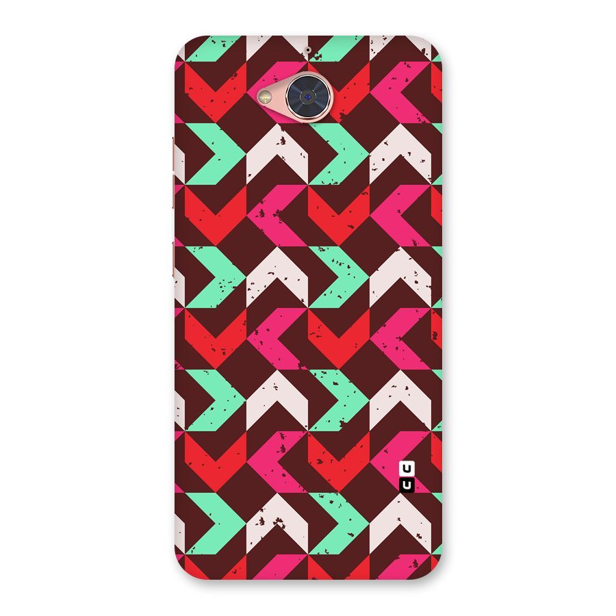 Retro Red Pink Pattern Back Case for Gionee S6 Pro