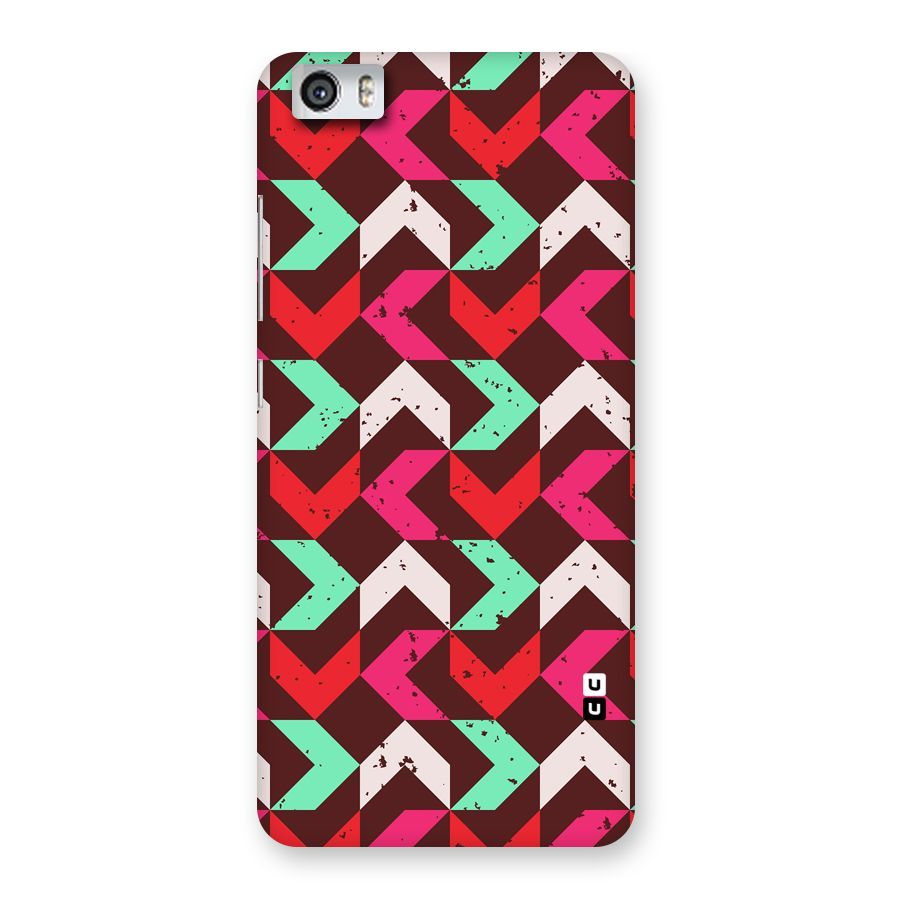 Retro Red Pink Pattern Back Case for Xiaomi Redmi Mi5