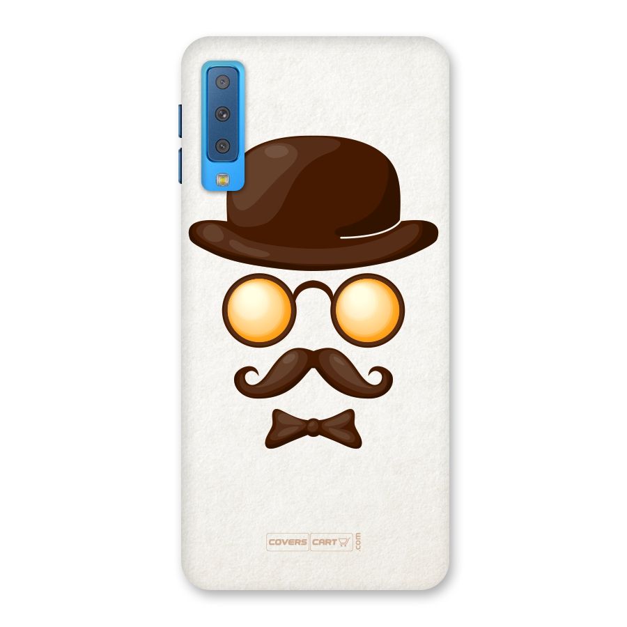 Retro Style Back Case for Galaxy A7 (2018)