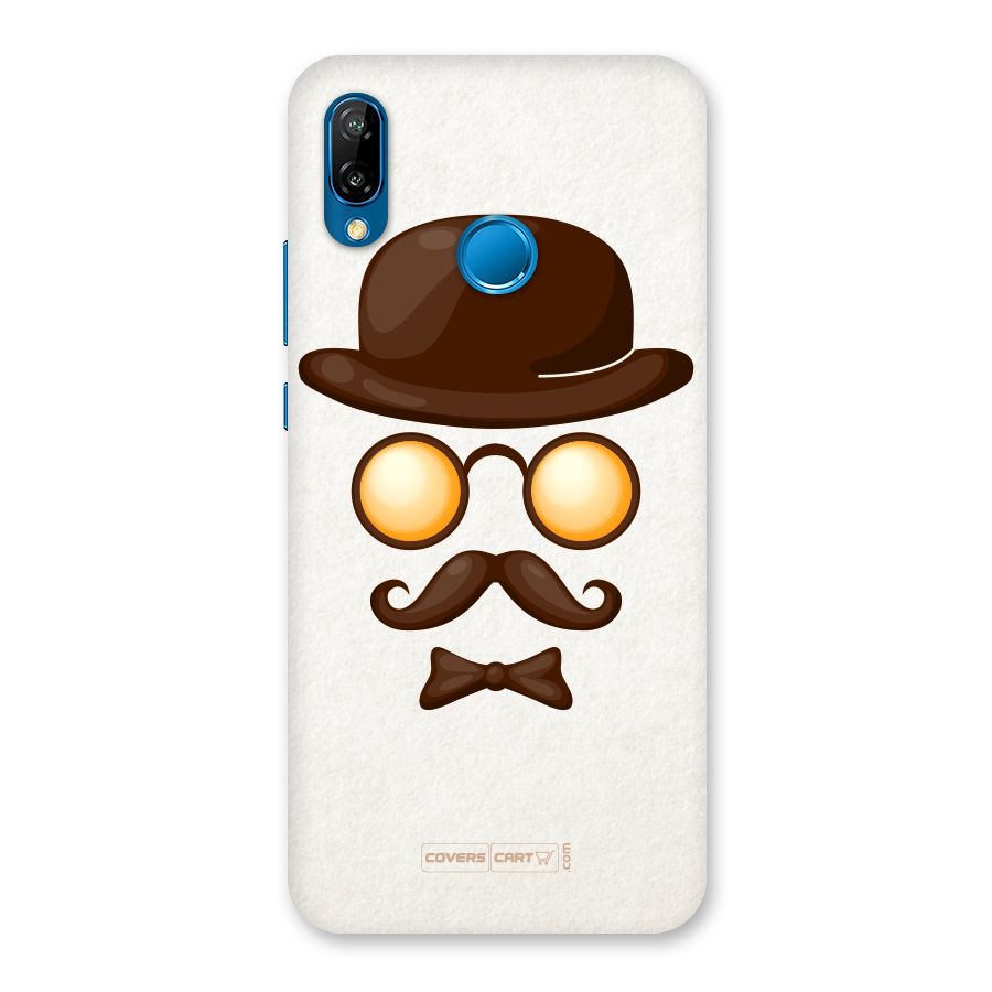 Retro Style Back Case for Huawei P20 Lite