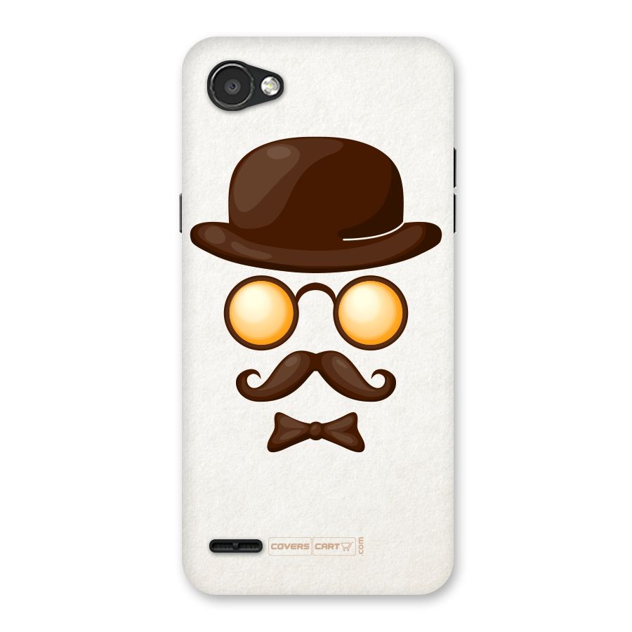 Retro Style Back Case for LG Q6