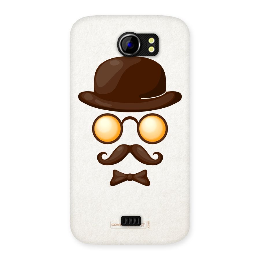 Retro Style Back Case for Micromax Canvas 2 A110