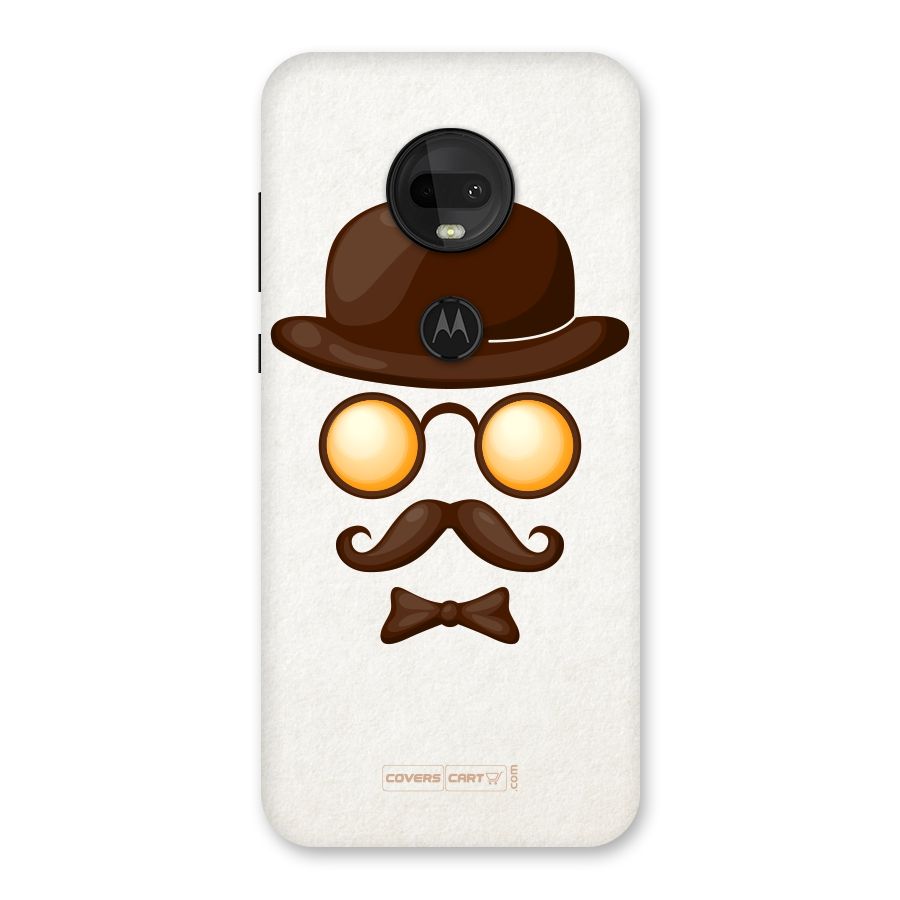 Retro Style Back Case for Moto G7