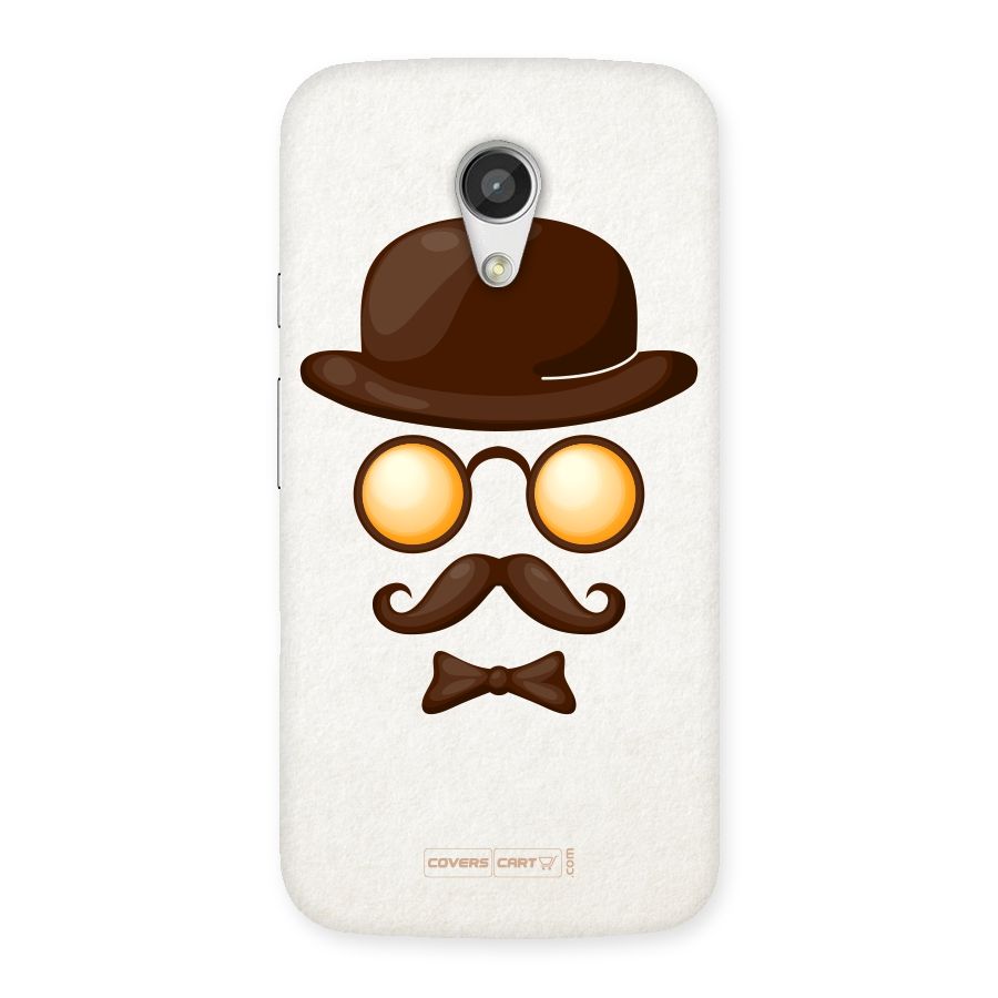 Retro Style Back Case for Moto G 2nd Gen